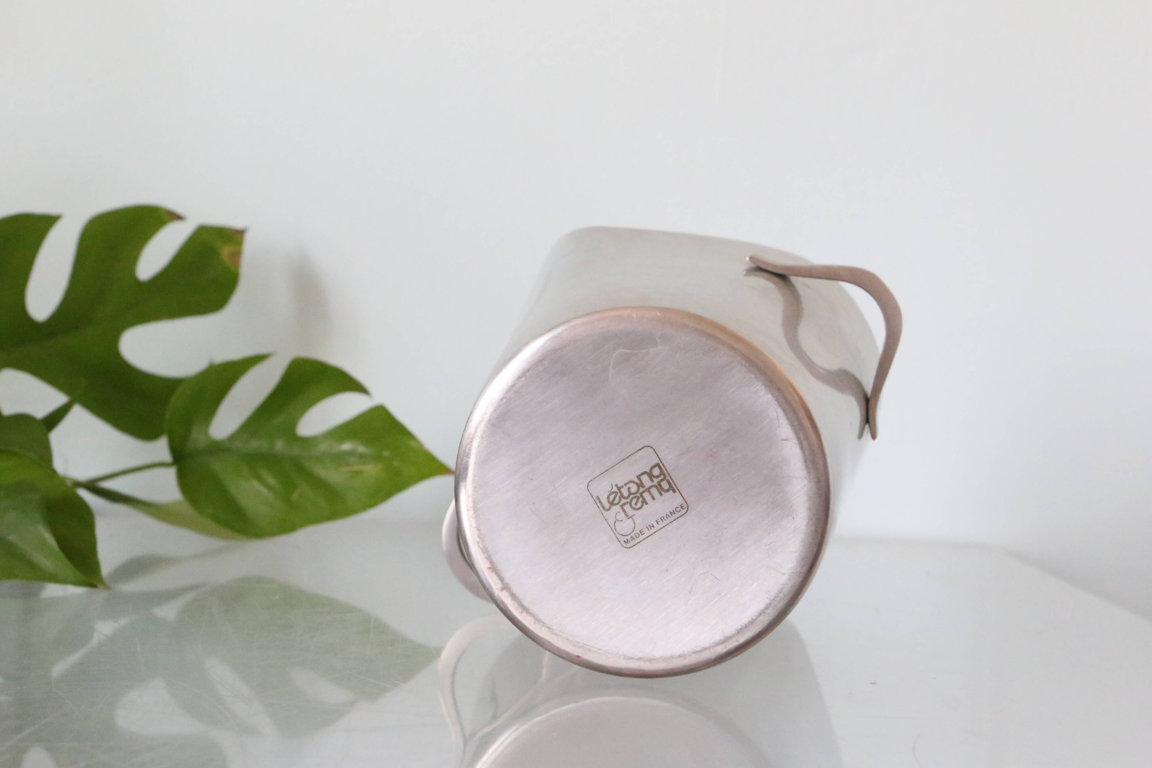 Ice bucket, stainless steel, Letang Remy, 1970