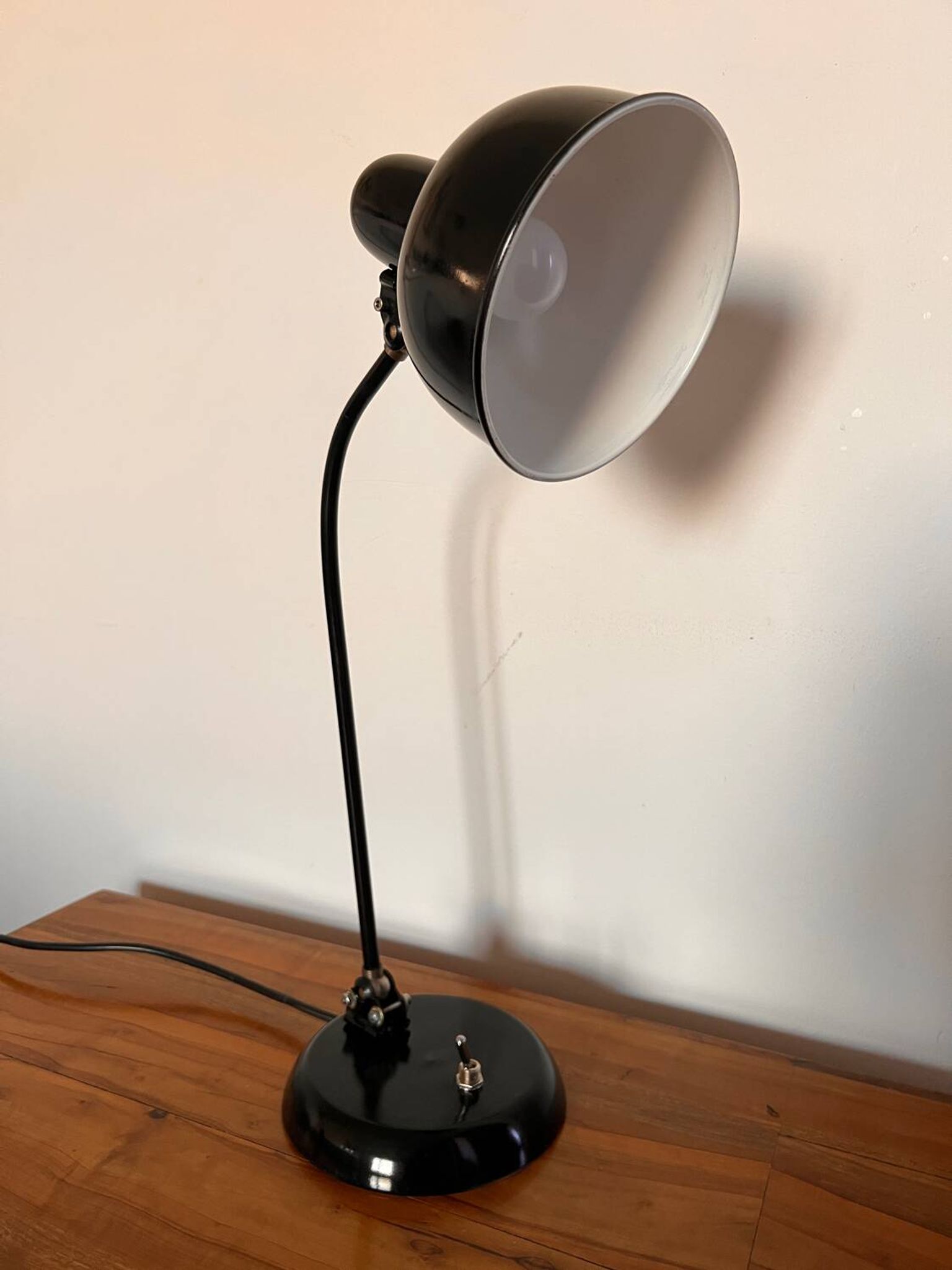 Lampe de bureau Bauhaus, Autriche, années 1940