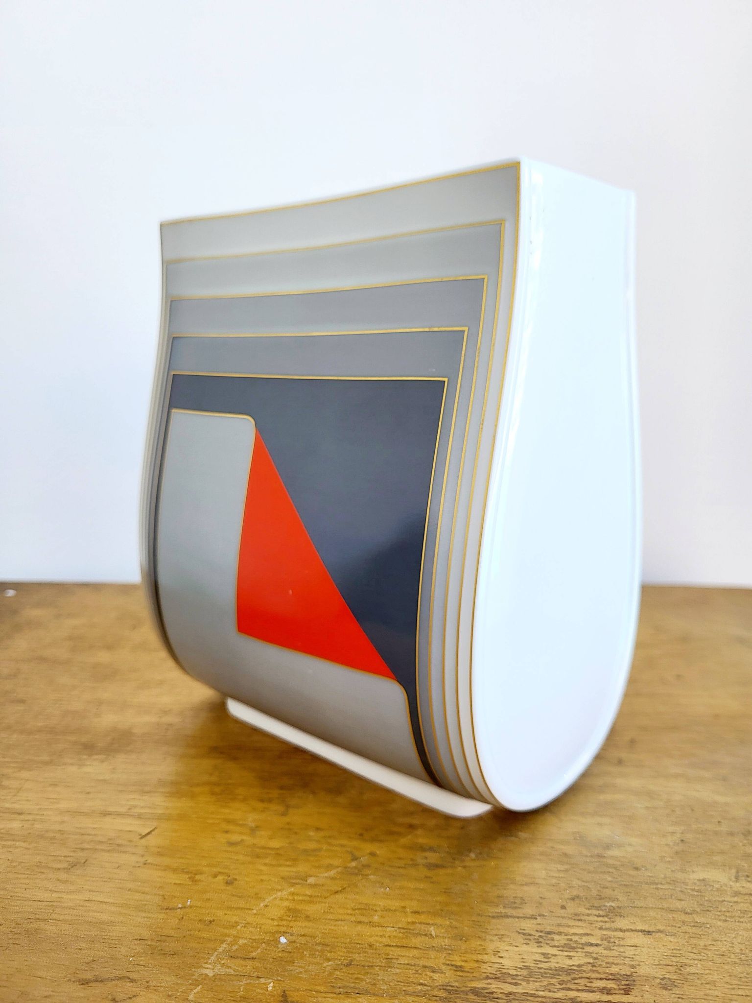 Studio Rosenthal Linie Vaas, intervenante Christa Goltz, 1980