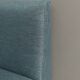 Diner seat USA style in blue fabric
