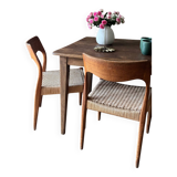 Chaises en Teck Modèle 71 par Niels O. Møller, Danemark, 1960s, Set de 4