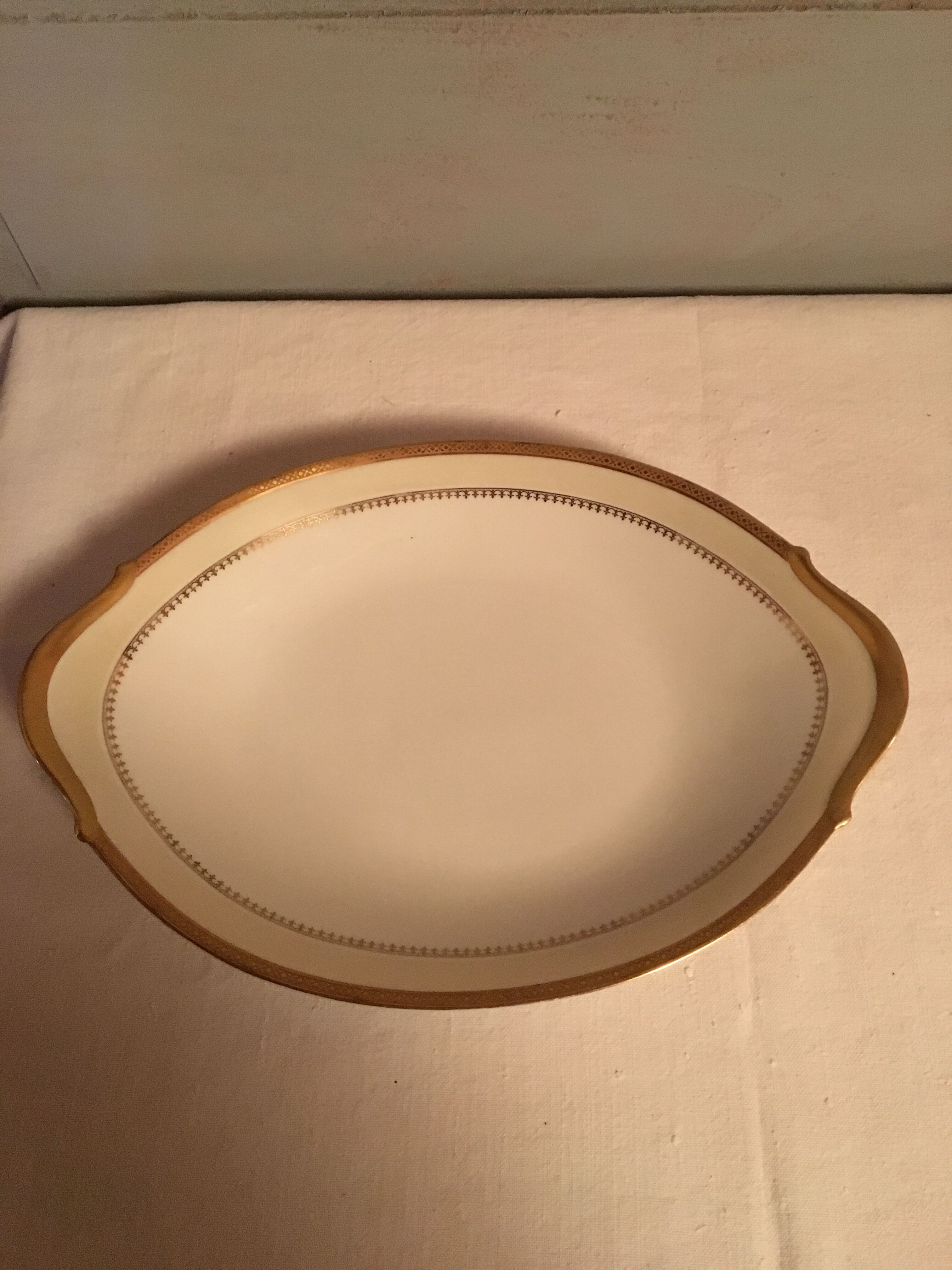 Limoges porcelain dish from Raynaud House