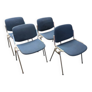4 chaises DSC106 de giancarlo