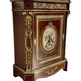 Napoleon III sideboard or sideboard signed Grohé Frères Paris