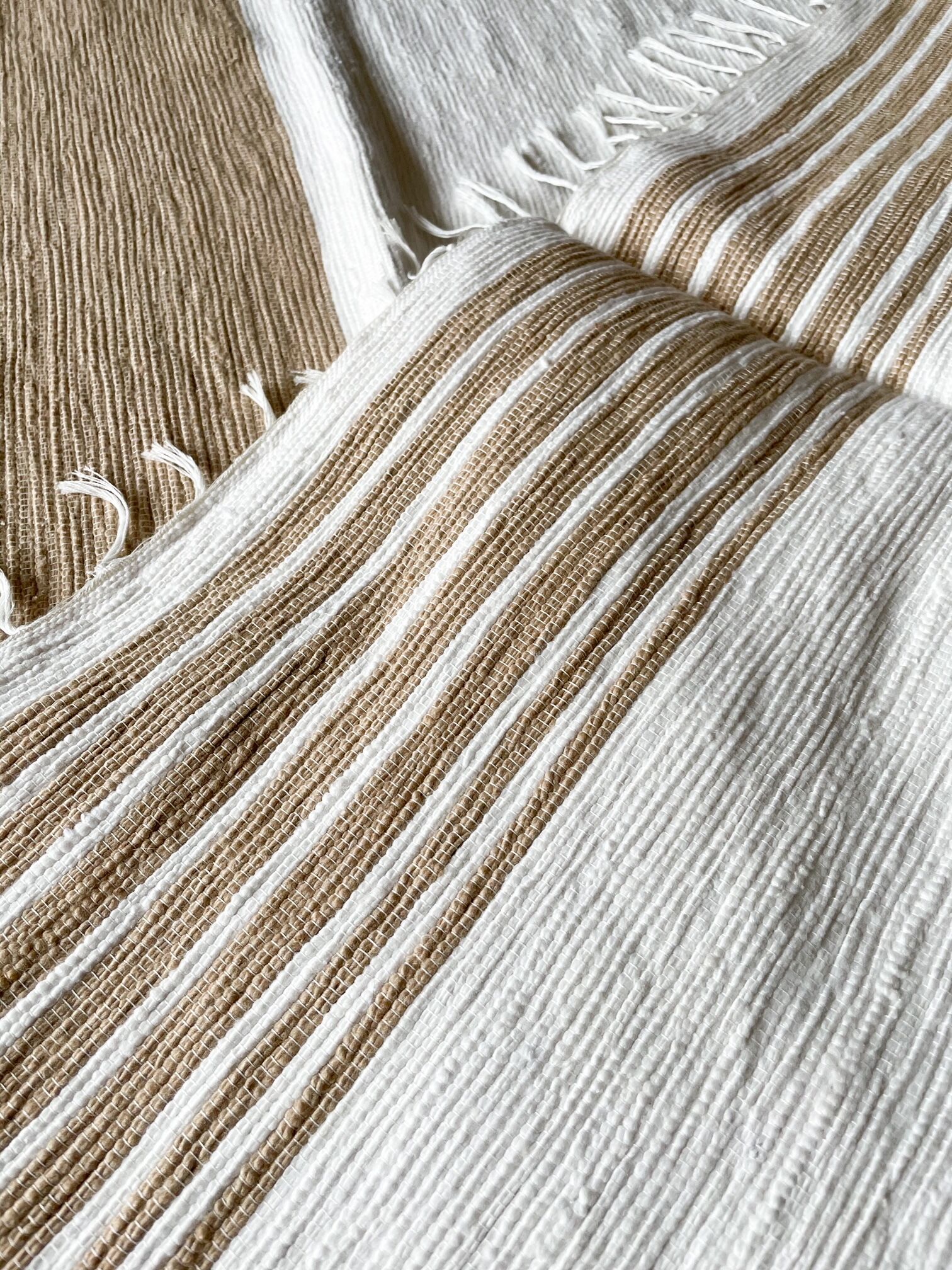 Cotton rug 192 x 122 cm