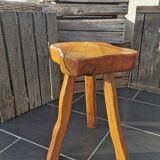 Brutalist tripod stool
