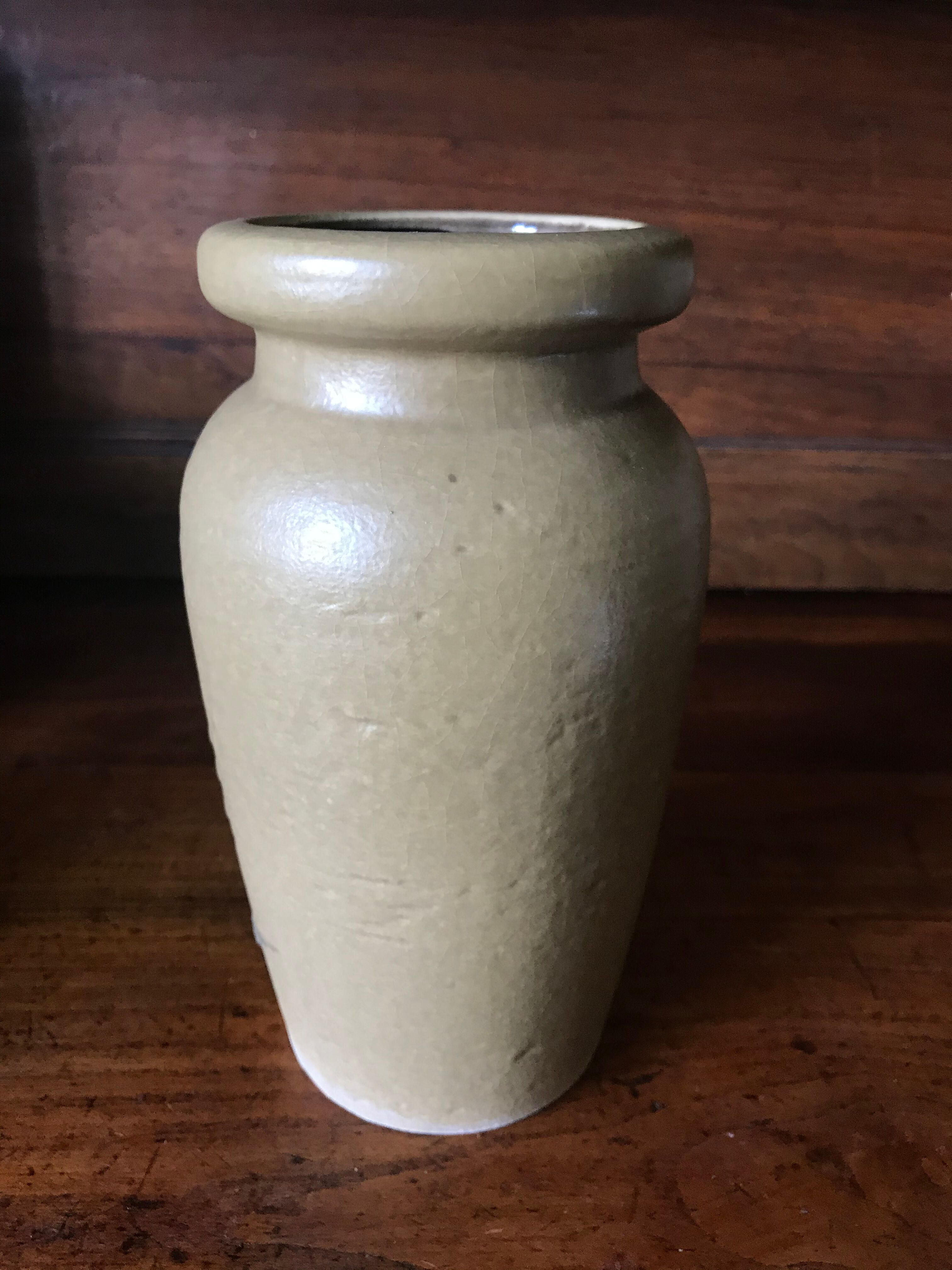 Vintage Austria sandstone vase