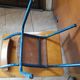 Desk desk desk table child school metal wood and vintage chair
