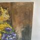 Oil on canvas still life "The Mimosa"