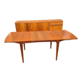 Vintage Scandinavian table, probably Danish around 1970