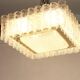 Superb ceiling light made of frosted Murano glass tubes by Doria, Germany, 1960s.