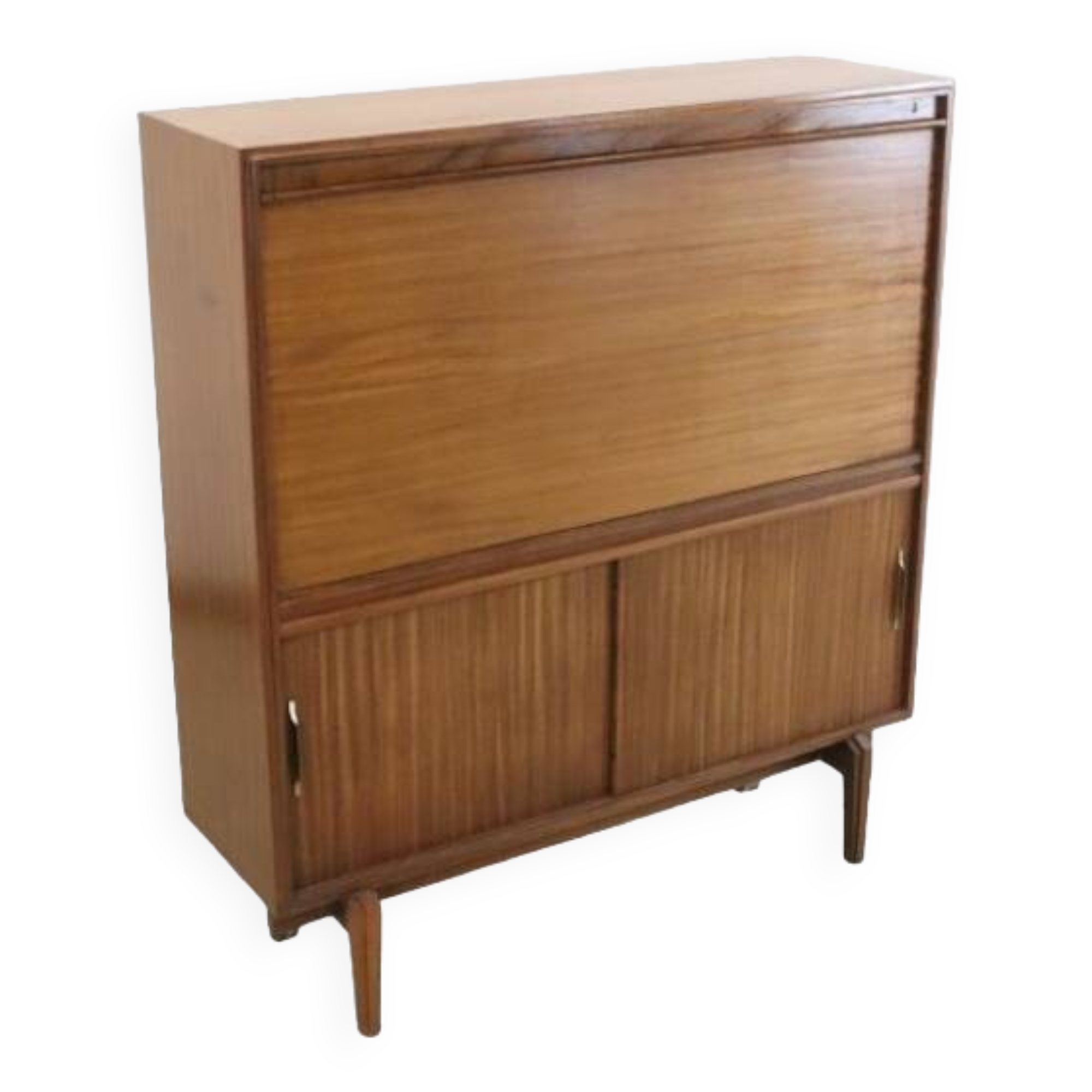 Beaver & Tapley Ltd secretaire 'Elvington' - vintage teak