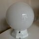 XL bathroom ceiling light from Palace, porcelain and opaline, 1950s