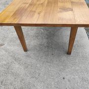 Duo table de ferme XXL 320 cm chêne pieds fuseaux