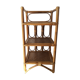 Small vintage rack in rattan