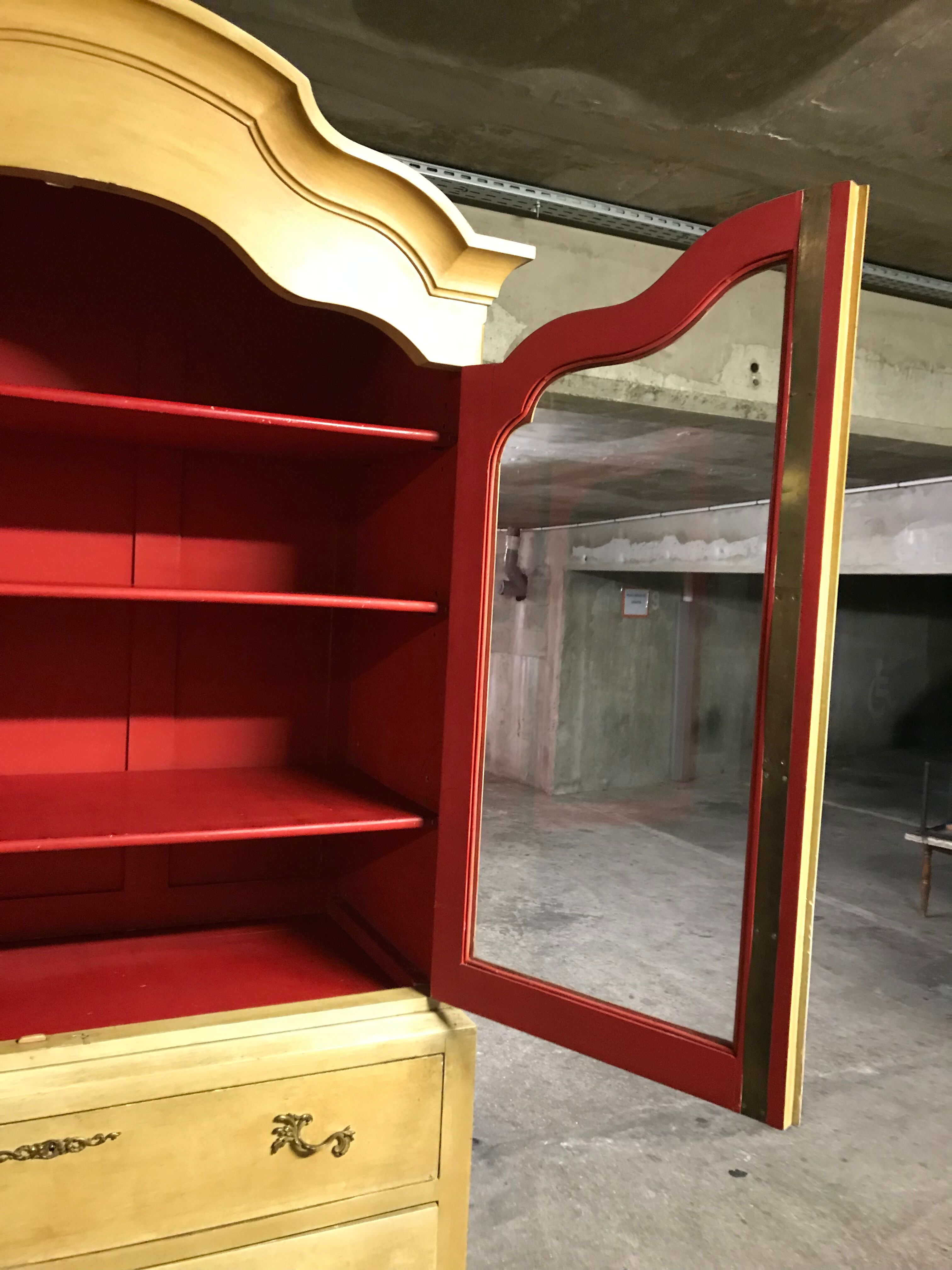 Buffet two body and chest of drawers