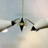Lampada a sospensione vintage, anni '60