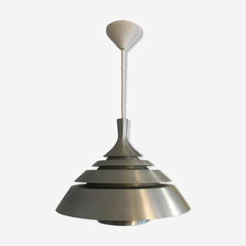 Scandinavian hanging lamp, Hans-Agne Jakobsson, aluminium, circa 1960