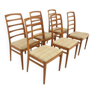 Set of 6 "Reno" oak table chairs, Bertil Fridhagen, Bodafors, Sweden, 1960