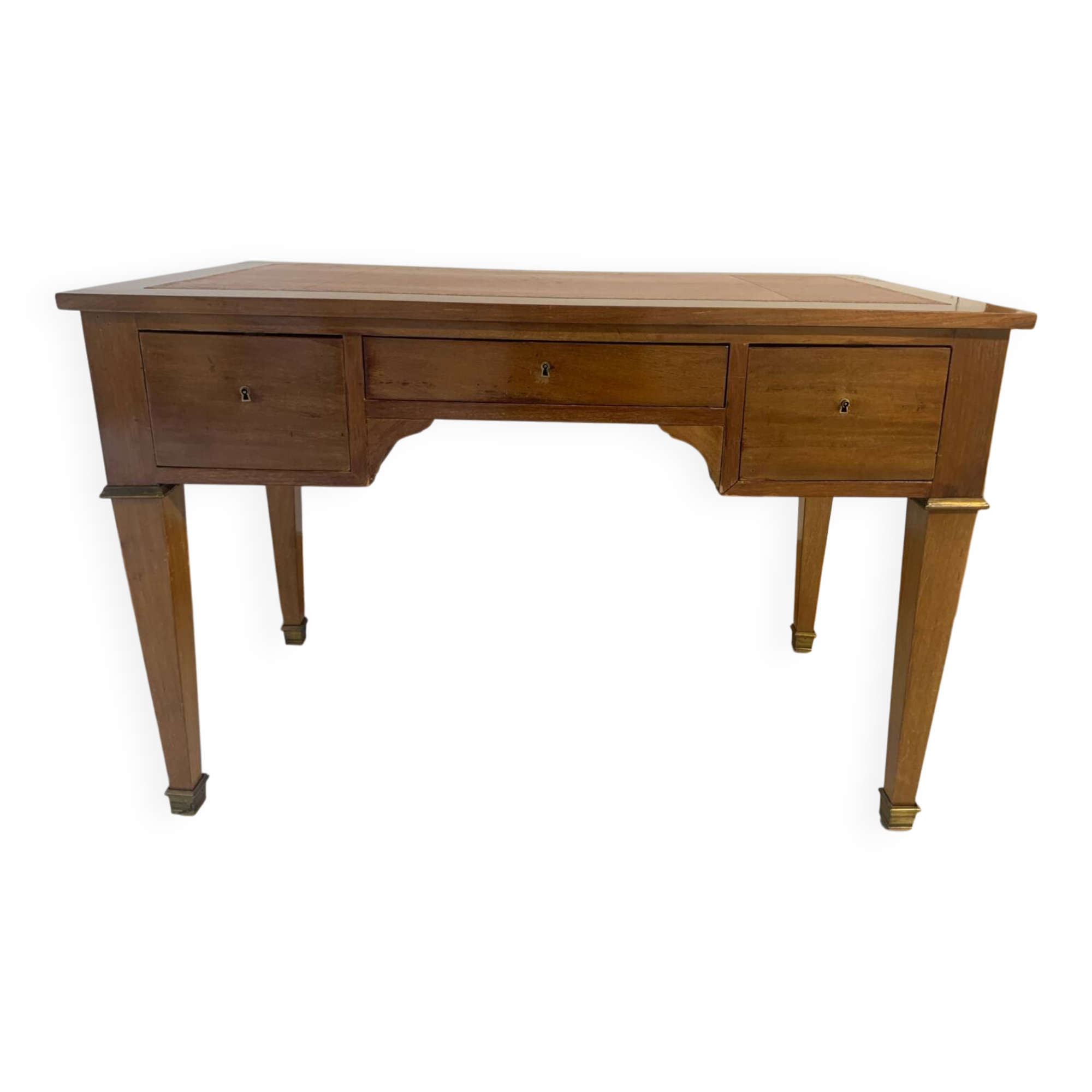 Louis XVI style mahogany desk