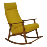 Yellow rocking chair, 1960s