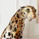 Vintage ceramic leopard