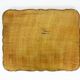Hand-painted green and gold Florentine tray. Vintage 1950