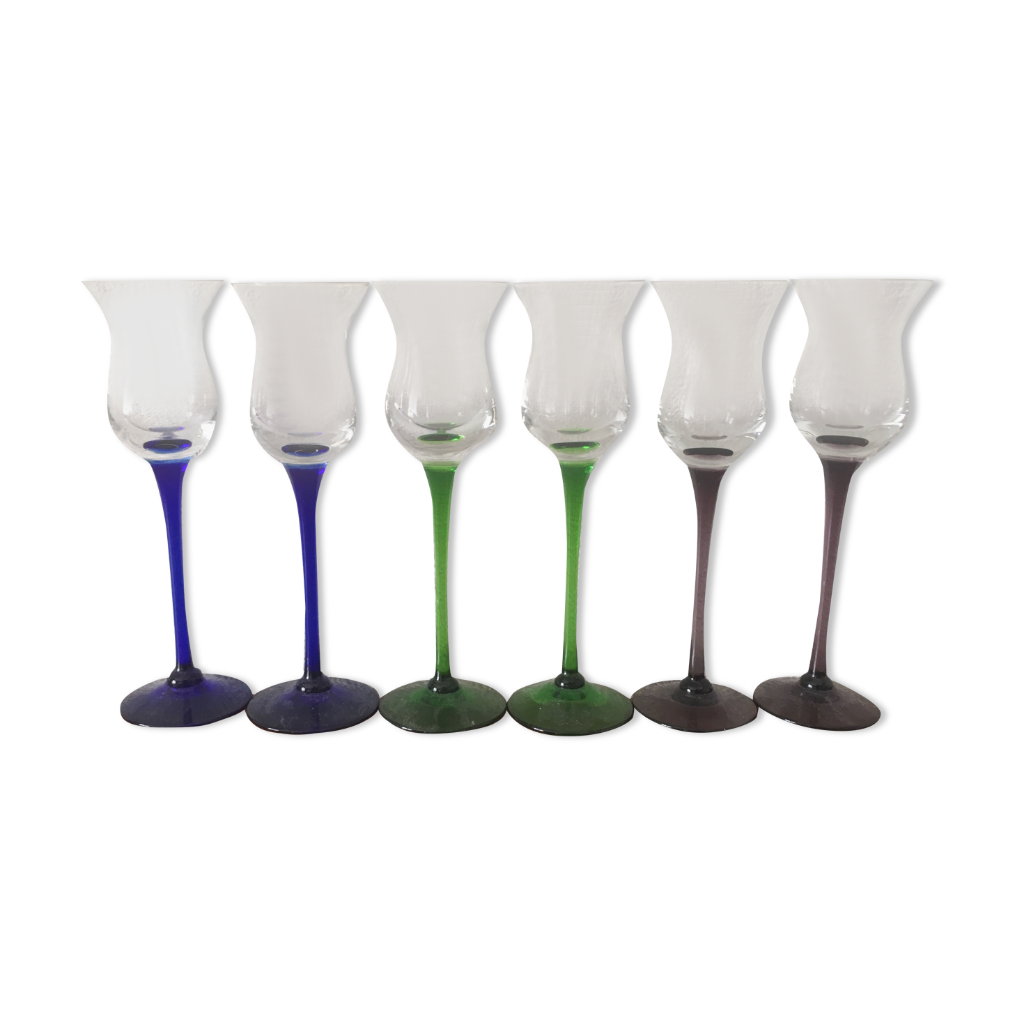 Set of 6 alcohol glasses