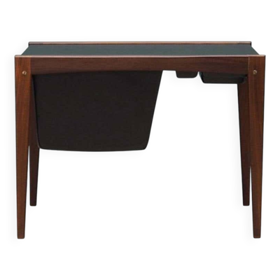 Table de couture en teck, design danois, années 1960, production : Danemark