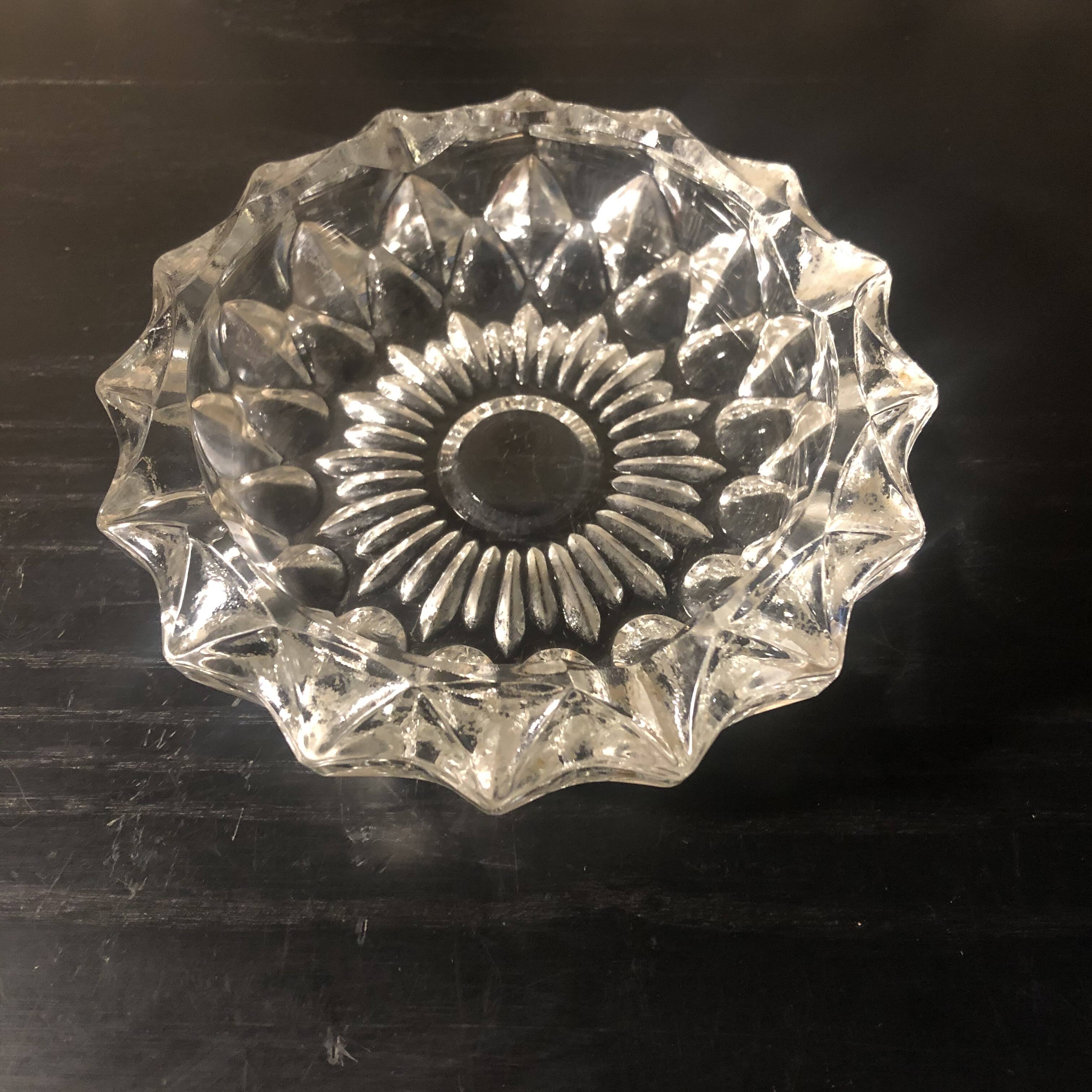 crystal ashtray