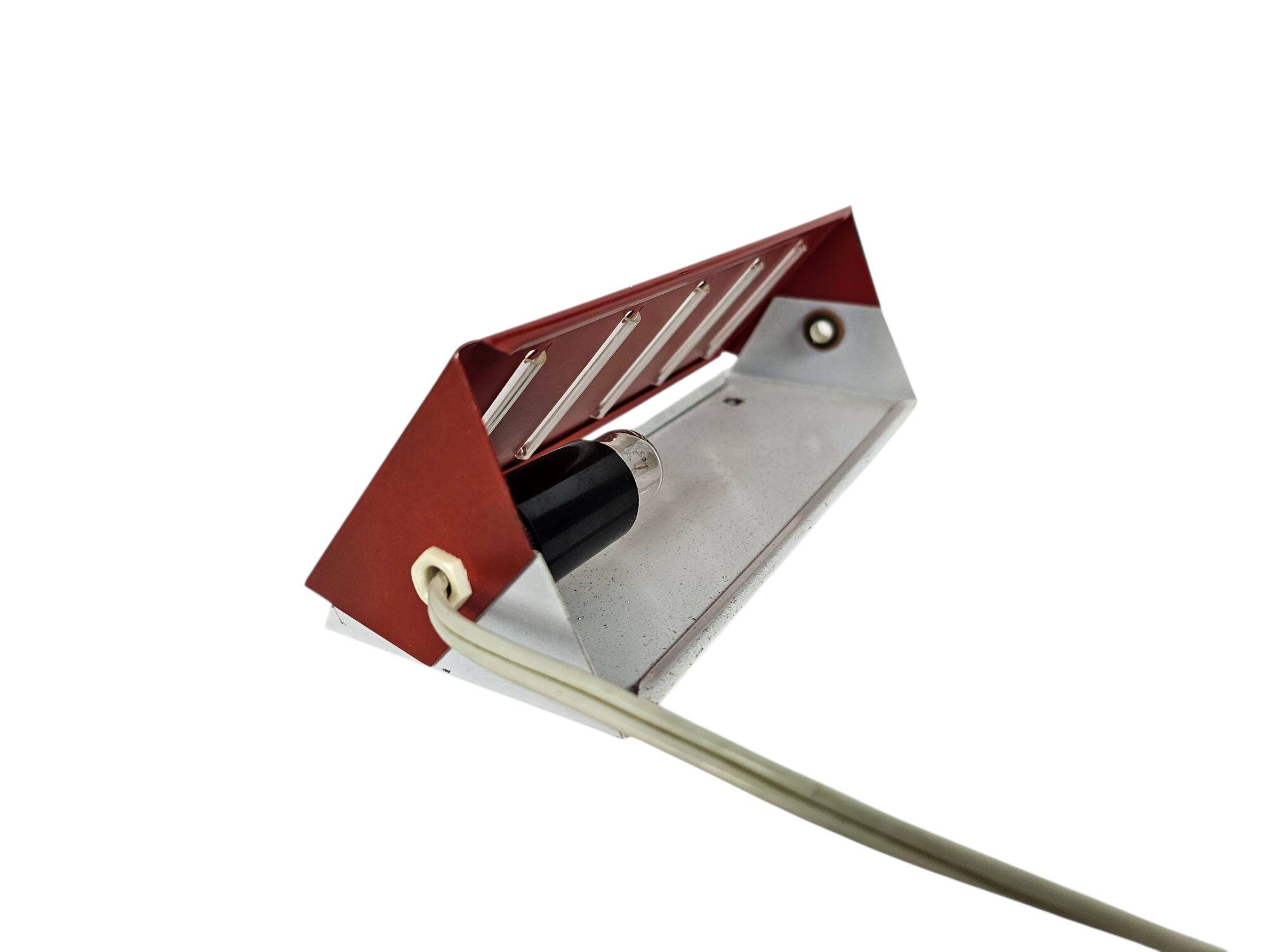 Anvia Almelo - Holland - J.J.M. Hoogervorst - wall lamp - red  -60's