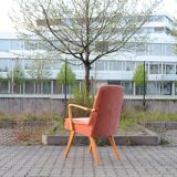 Mid Century Transformable Scissor Easy Chair