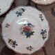 Lot of 6 flat plates Sarreguemines model aggressive
