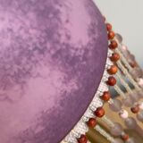 Pair of pampille bedside lamps