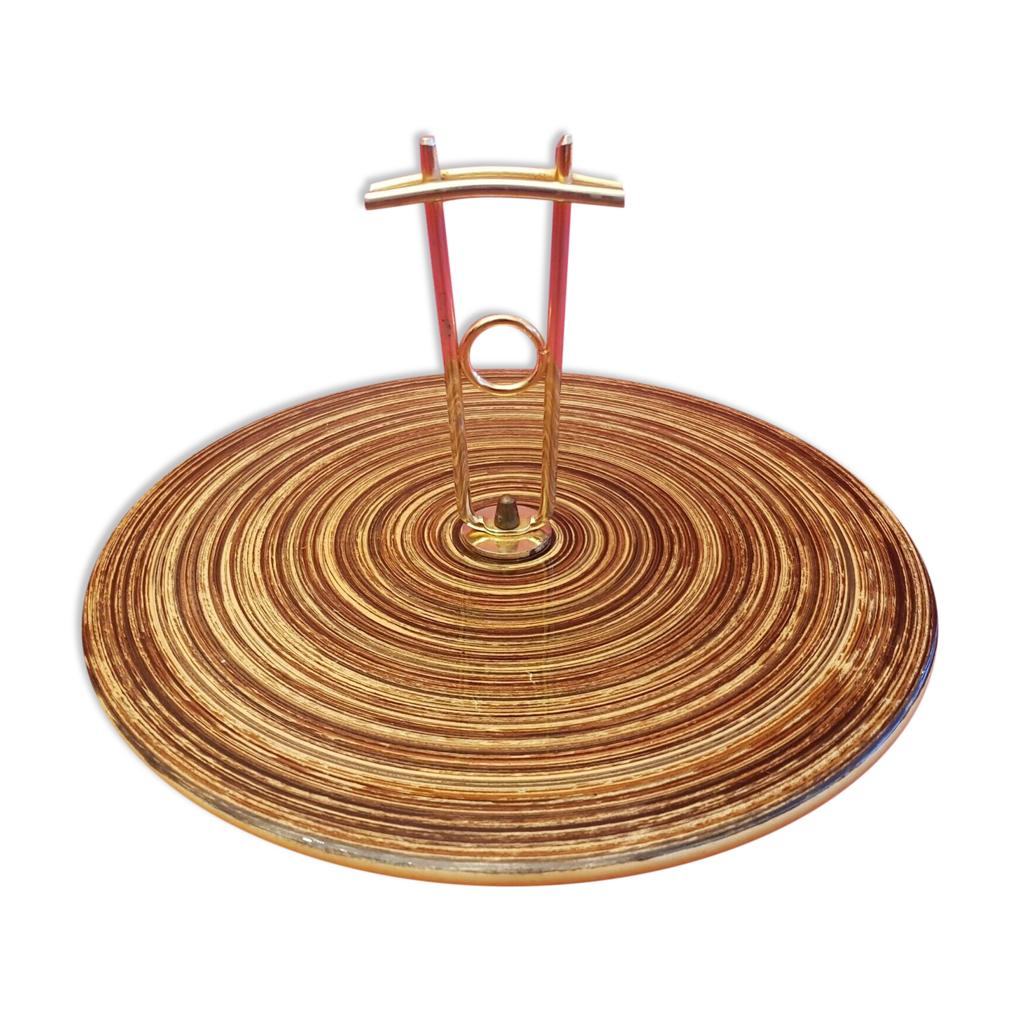 Meribel Salins France modern vintage servant flat cheese platter