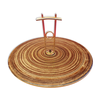 Plateau à fromage plat serviteur vintage moderne Meribel Salins France