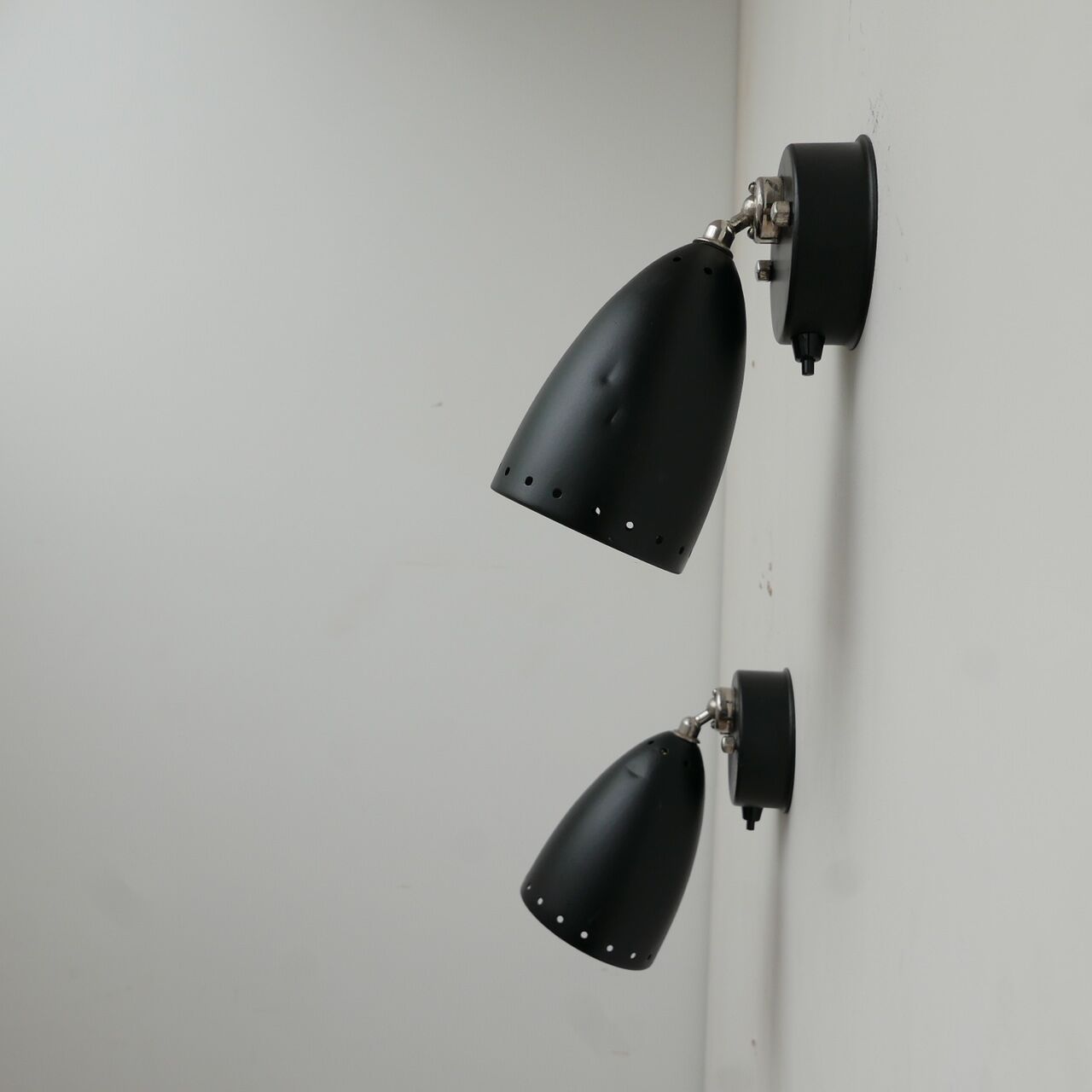 Pair of Adjustable Mid-Century Wall Lights (5 Sets)