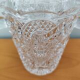Cut glass ice bucket