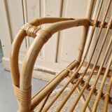 Children's rattan armchair chair