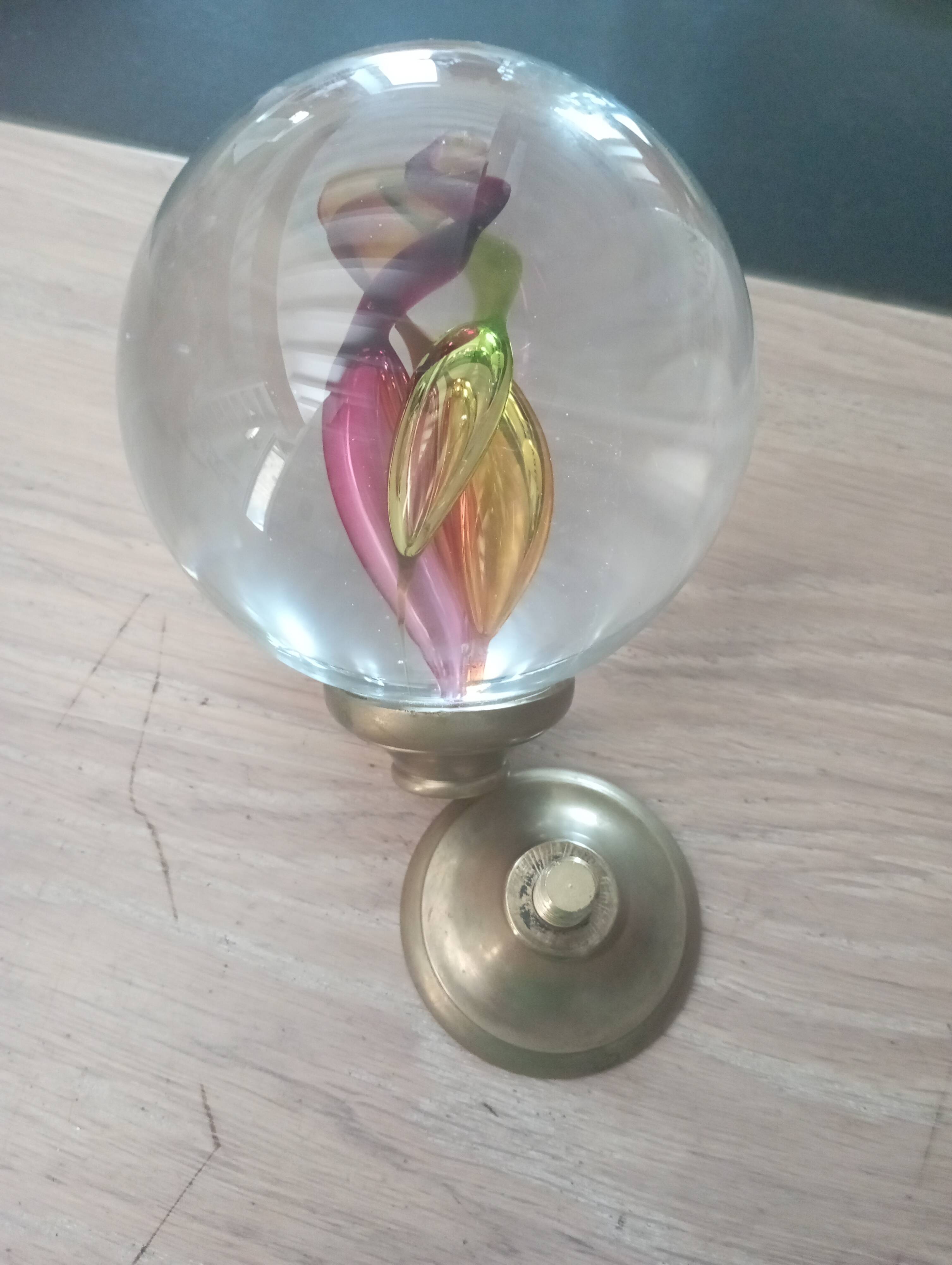 Glass Staircase Handrail Ball