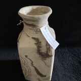 Vase en grès signé – Artisanat Martiniquais