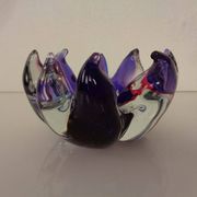 Large Italian bowl in purple Murano glass, 1960s