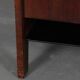 Commode en bois et opaline des années 1960