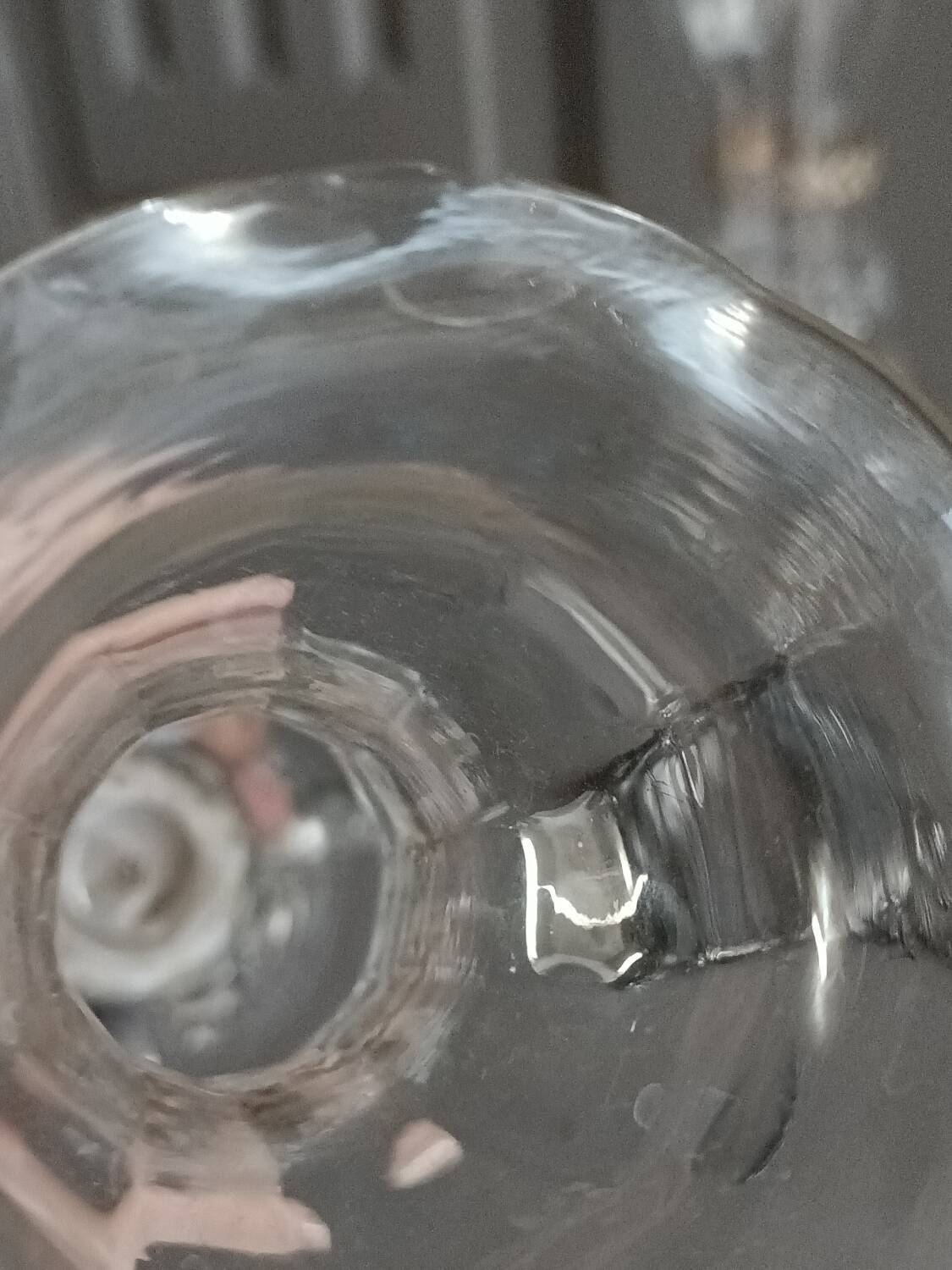 Pair of enameled glass vases