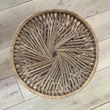 Palm side table in buris