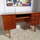 Vintage office of the 60s golden oak