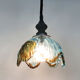Vintage hanging lamp in blown Murano glass. 70s