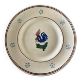 Assiette en céramique italienne ancienne