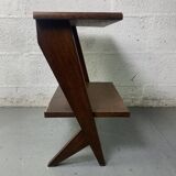 Designer wooden side table