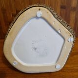 Brown ceramic planter